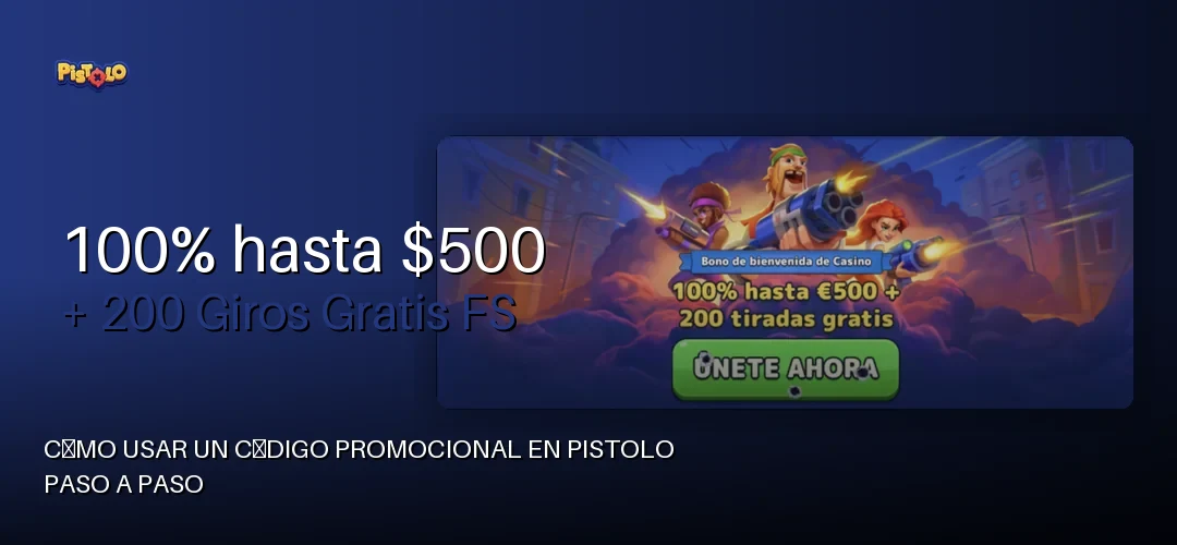 Pistolo promotional banner